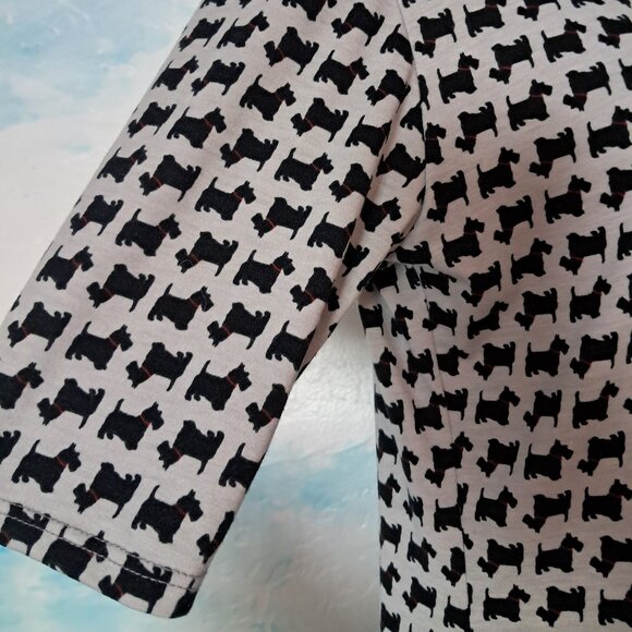 Lularoe size M Scottie dog dress, beautiful condition, like new - Picture 2 of 5